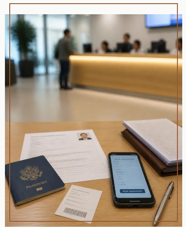 Запись в визовый центр в Барабинске для подачи документов