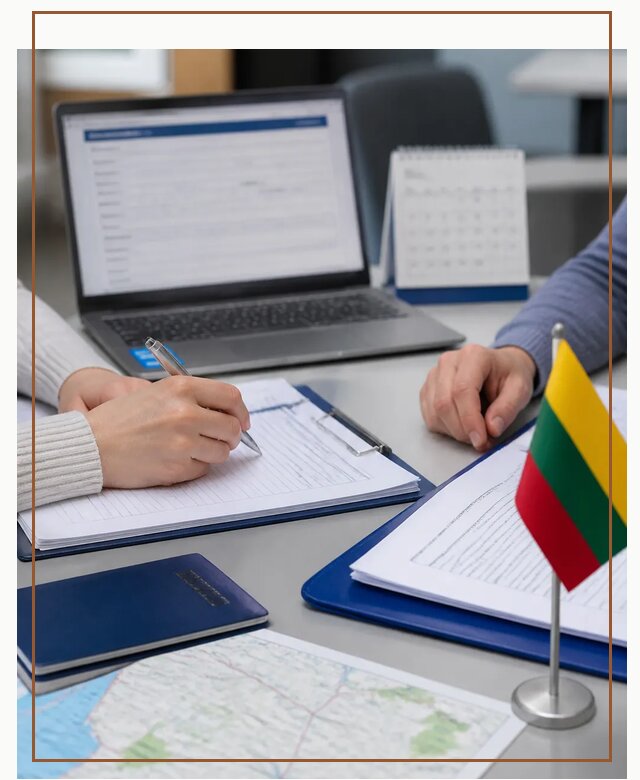 Профессиональное оформление визы в Литву для поездки в Барабинске