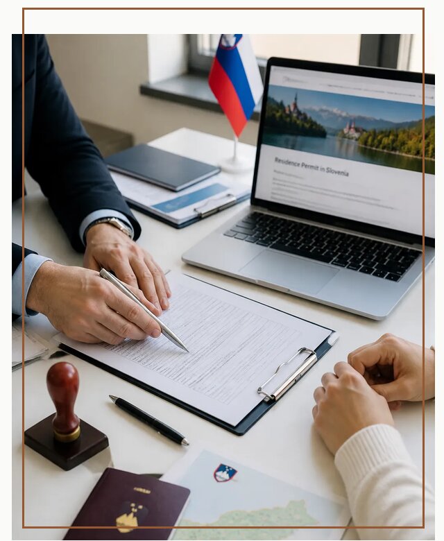 Оформление вида на жительство в Словении под ключ в Барабинске