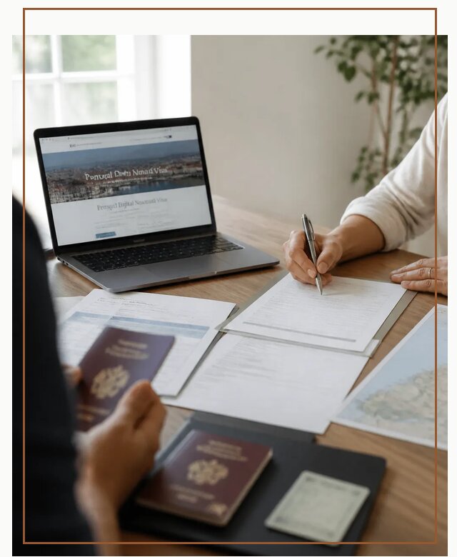 Оформление Digital Nomad и ВНЖ Португалии в Барабинске